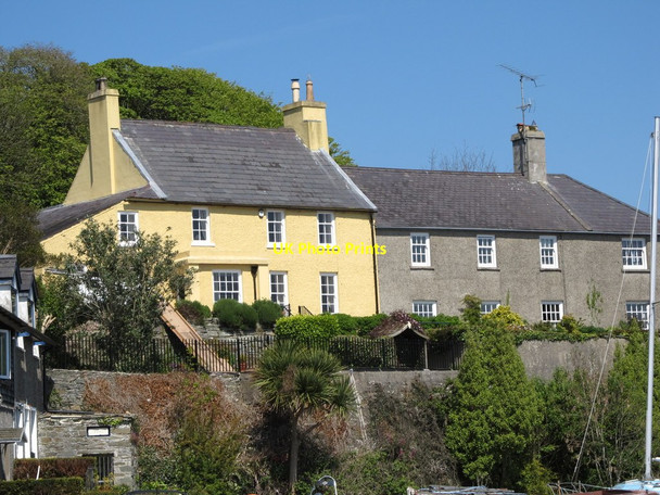 Photo 6"x4" Houses overlooking the Old Quay at Strangford Strangford\/J5849 c2012