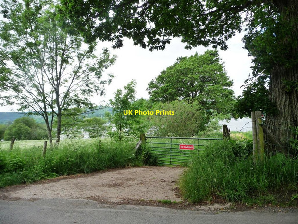 Photo 6"x4" Gated campsite entrance, Ullswater Watermillock c2012