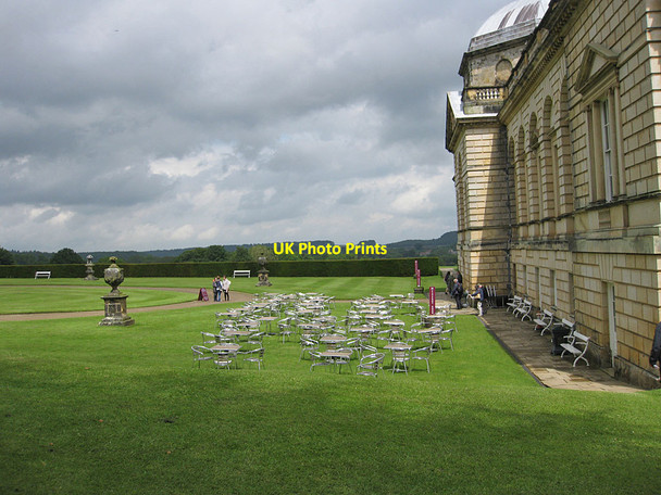 Photo 6"x4" Al fresco dining, Castle Howard Coneysthorpe c2012