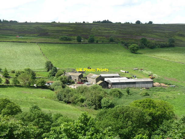 Photo 6"x4" Barnside Farm, Stocksbridge Midhopestones c2012