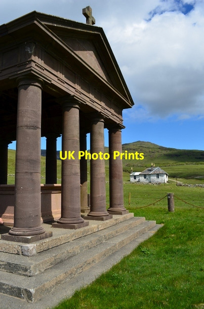 Photo 6"x4" Isle of Rum - Harris Mausoleum Harris c2012