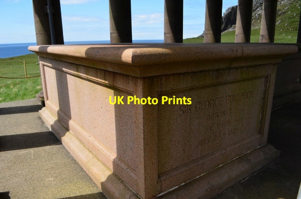 Photo 6"x4" Sir George Bullough  - Isle of Rum Harris c2012