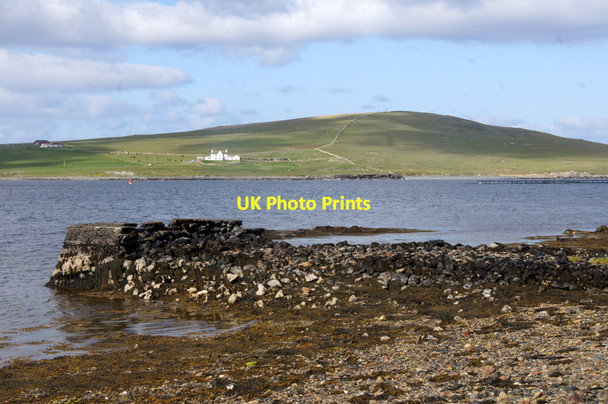 Photo 6"x4" Old pier, Baltasound Baltasound c2012