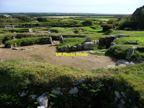 Photo 6"x4" Carn Euny Brane c2012