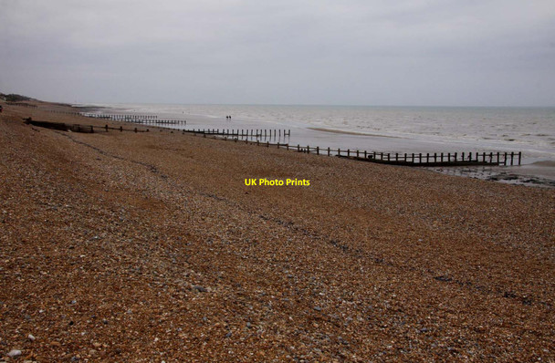 Photo 6"x4" Cooden beach Cooden c2012