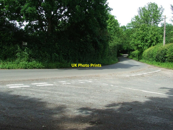 Photo 6"x4" Country Roads Daw's Cross c2012