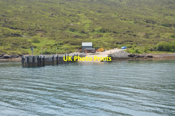 Photo 6"x4" Rum Ferry Terminal Kinloch\/NM4099 c2012