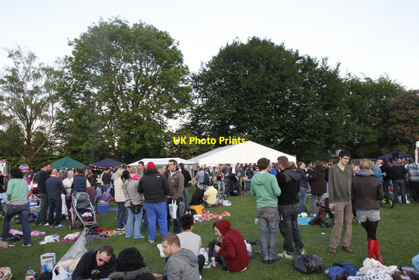 Photo 6"x4" Standing around Cholsey c2012