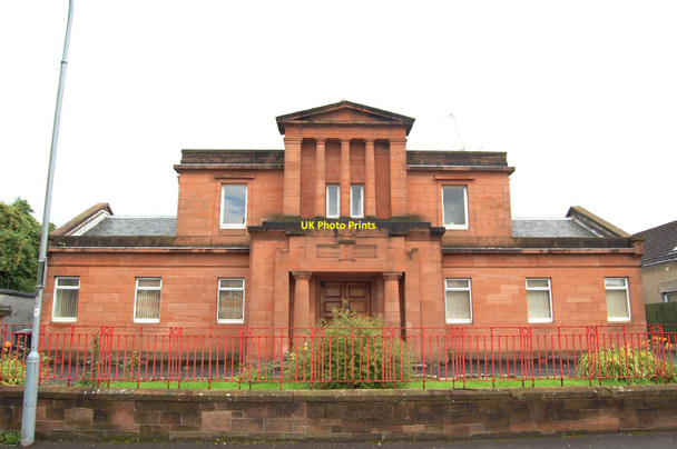 Photo 6"x4" Masonic Lodge, Renfrew. Renfrew c2007