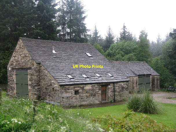 Photo 6"x4" Dwarriden Cruck Barn Wigtwizzle c2012