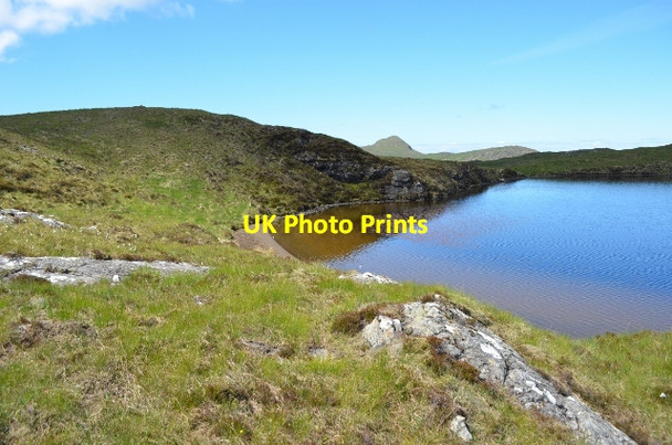 Photo 6"x4" Shores of Loch Gainmhich Kinloch\/NM4099 c2012