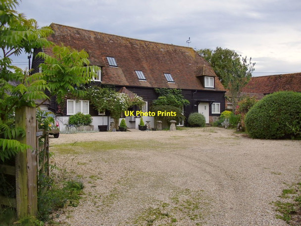 Photo 6"x4" Converted barn, Church Farm, Coombe Bissett Coombe Bissett c2012