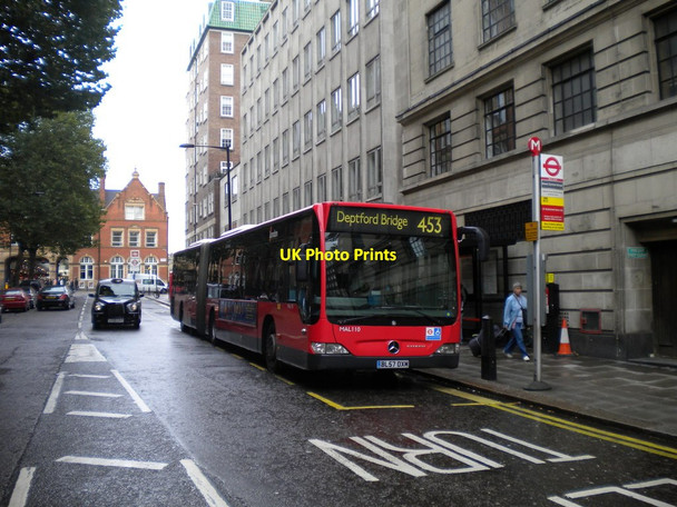 Photo 6"x4" Bendybus on Great Central Street Westminster c2011