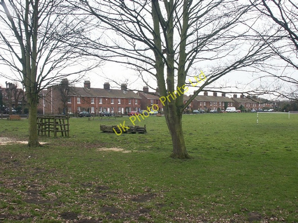 Photo 6"x4" Village green, Trowse Norwich c2006