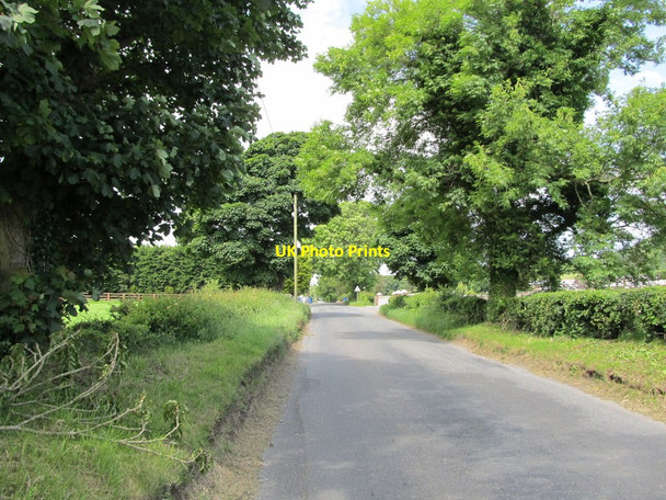 Photo 6"x4" View northwards along the Carrickasticken Road Forkhill c2012