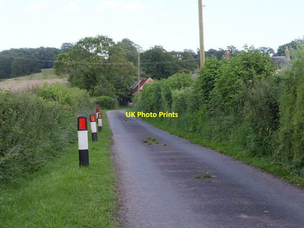 Photo 6"x4" The lane to Upper Hill Farm Bevington c2012