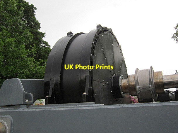 Photo 6"x4" Wind turbine Ratho Station c2012