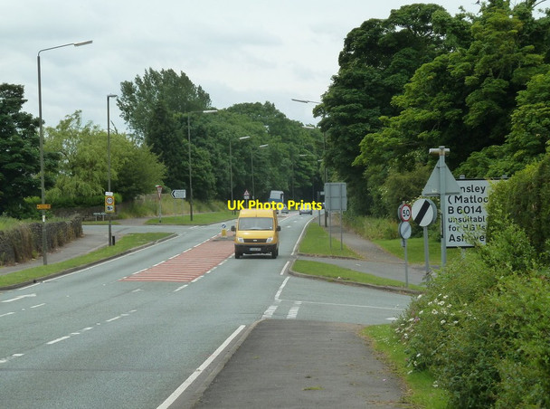Photo 6"x4" A61 south of Stretton Clay Cross c2012