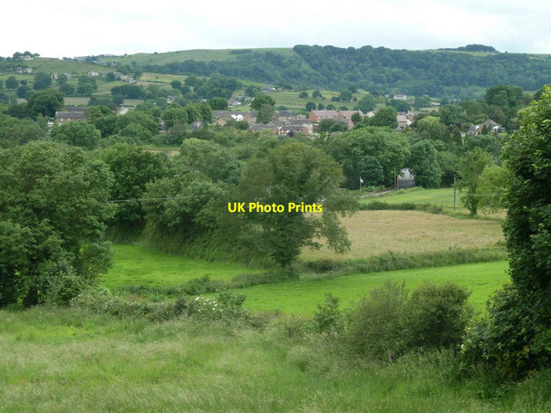 Photo 6"x4" Fields between Handley and Woolley Clay Cross c2012