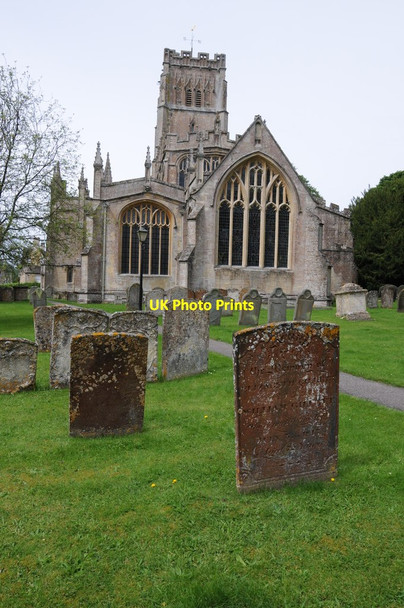 Photo 6"x4" Northleach church Northleach c2012