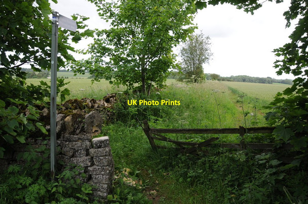 Photo 6"x4" The Macmillan Way Hampnett c2012