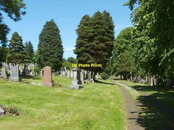 Photo 6"x4" Greenock Cemetery Greenock\/NS2776 c2012