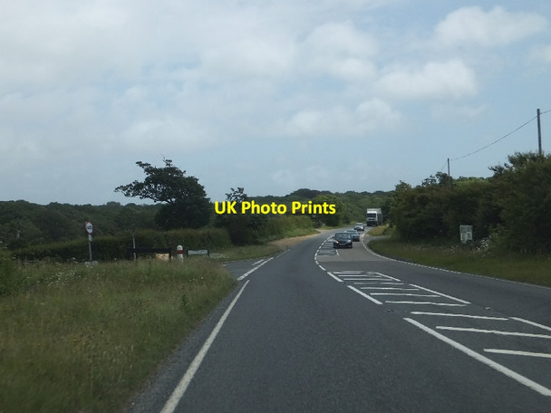 Photo 6"x4" A337 junction with Lower Ashley Road Downton\/SZ2693 c2012