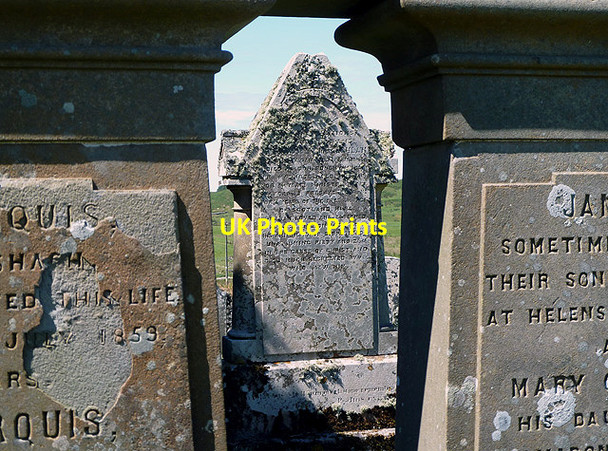 Photo 6"x4" Gravestones in Kilchatton Churchyard Toberonochy c2012