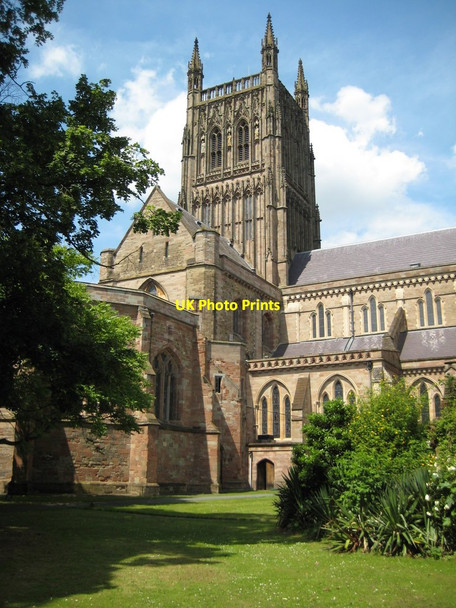 Photo 6"x4" Worcester Cathedral Worcester c2012
