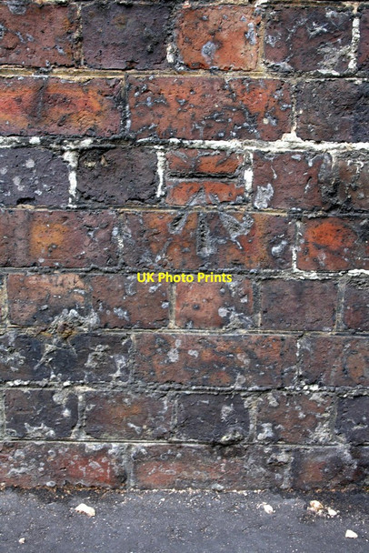 Photo 6"x4" Benchmark on wall of Banbury Street Birmingham c2012