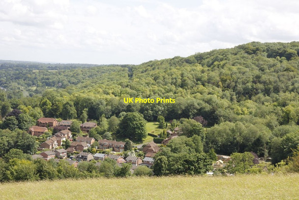 Photo 6"x4" Houses on Streatley Hill Streatley\/SU5980 c2012