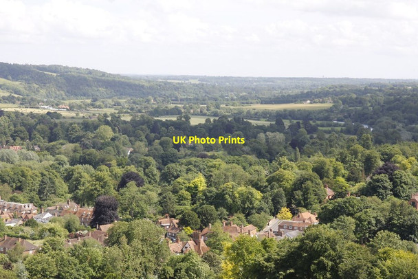 Photo 6"x4" Thames flowing away Streatley\/SU5980 c2012