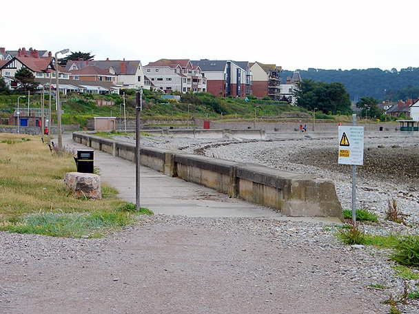 Photo 6"x4" The end of the prom at Deganwy Conwy c2008