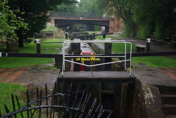 Photo 6"x4" Stockton Brook Locks Stockton Brook c2012
