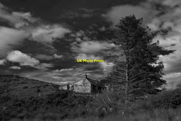 Photo 6"x4" Ruin at Skerricha Achlyness c2012