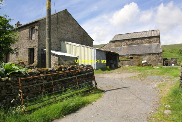 Photo 6"x4" Winterscales Farm Ribble Head\/SD7779 c2012
