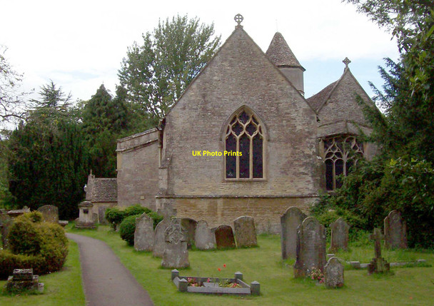Photo 6"x4" St Mary's Church, Cogges Witney c2012