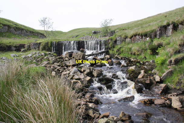 Photo 6"x4" Middle waterfall on Force Gill Ribble Head\/SD7779 c2012