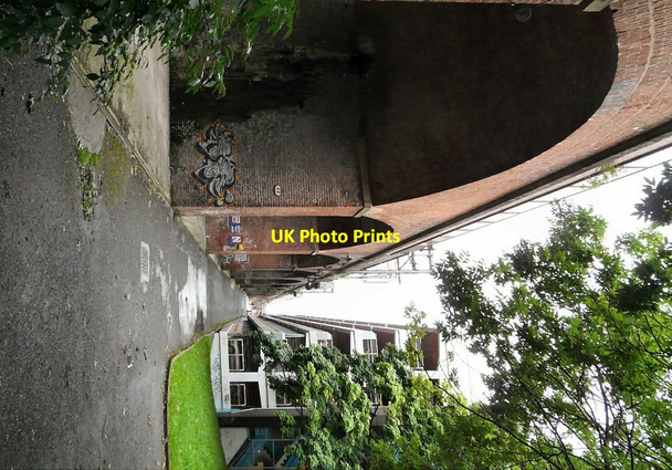 Photo 6"x4" Viaduct to Piccadilly Manchester c2012