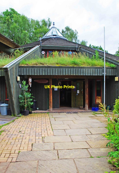Photo 6"x4" The main entrance to Bishops Wood Centre, near Crossway Green Chadwick c2012