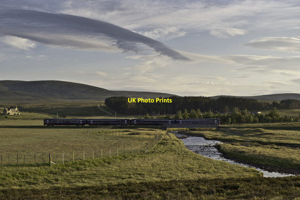 Photo 6"x4" Evening service for Wick Borrobol Hill c2012