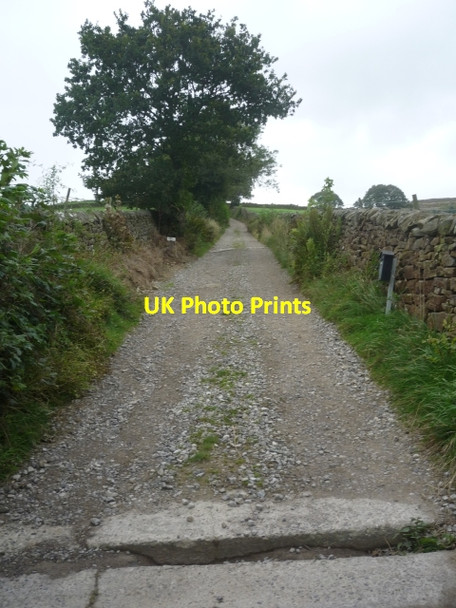 Photo 6"x4" Track to Sigsworth Grange Wath\/SE1467 c2009