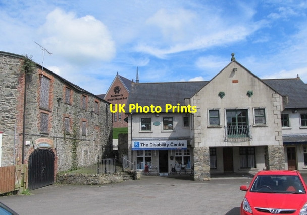 Photo 6"x4" Businesses in Castle Yard, Portaferry Portaferry c2012