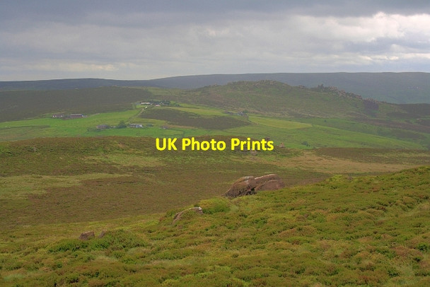 Photo 6"x4" Looking Towards Ramshaw Rocks Roche Grange c2012