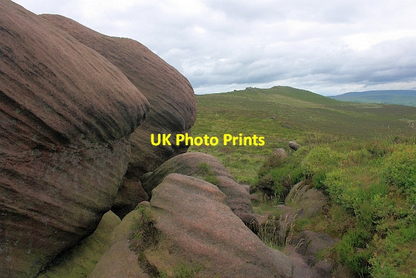 Photo 6"x4" Rocky Outcrop Roche Grange c2012