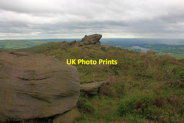 Photo 6"x4" Rocks on the Roaches Roche Grange c2012