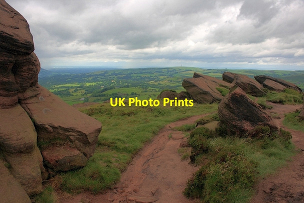 Photo 6"x4" Rocks on the Roaches Roche Grange c2012 P3