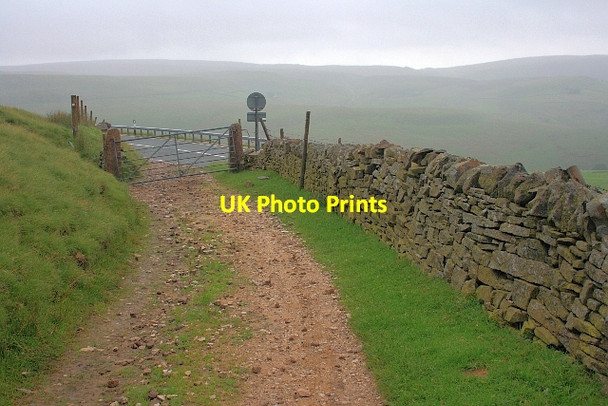 Photo 6"x4" Approaching the A54 at Holt Knotbury c2012