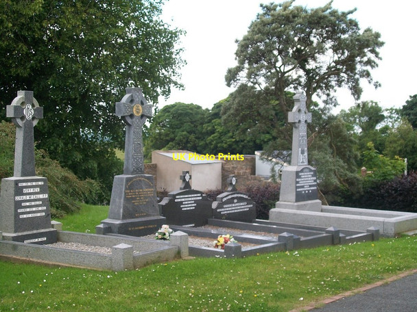 Photo 6"x4" The Priests' Plot at Saul Catholic Church Saul\/J5046 c2012