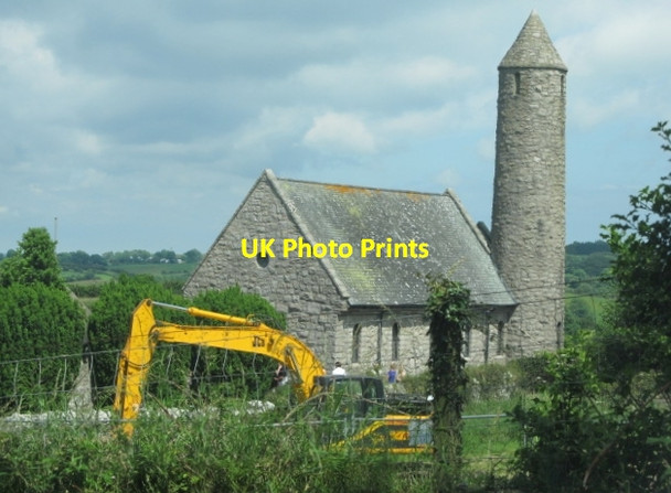 Photo 6"x4" St Patrick's Memorial Church, Saul Saul\/J5046 c2012